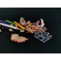 Ascutitor metalic dublu