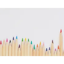 Creioane colorate set 24 cutie metal