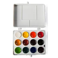 Acuarele Colibri 12 culori