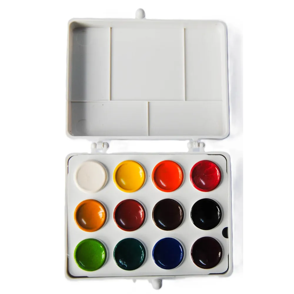 Acuarele Colibri 12 culori